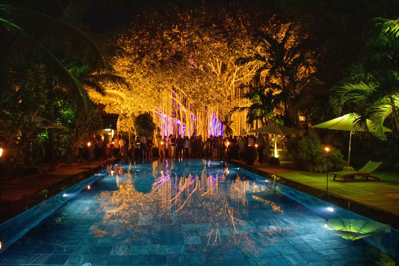 Welcome dinner in Mauritius