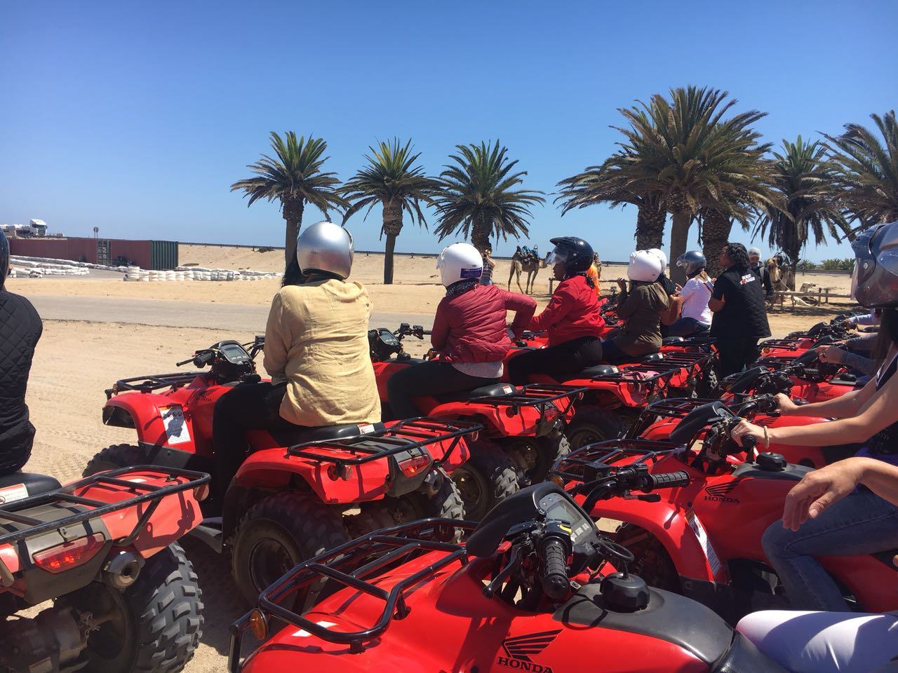 Quad biking in Namibia