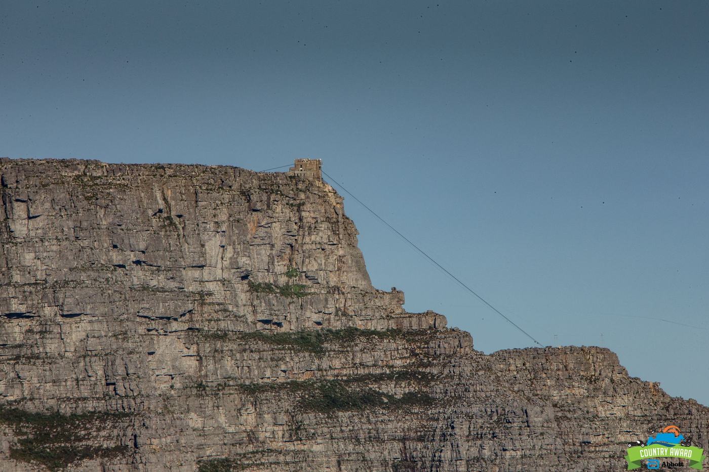 Table Mountain cable cars in South Africa