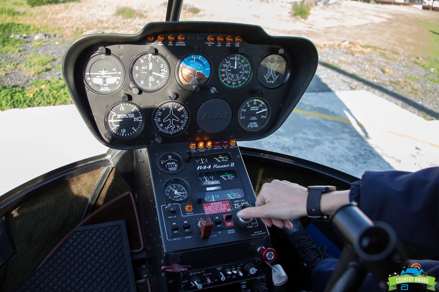 Cape Town helicopter experience in South Africa