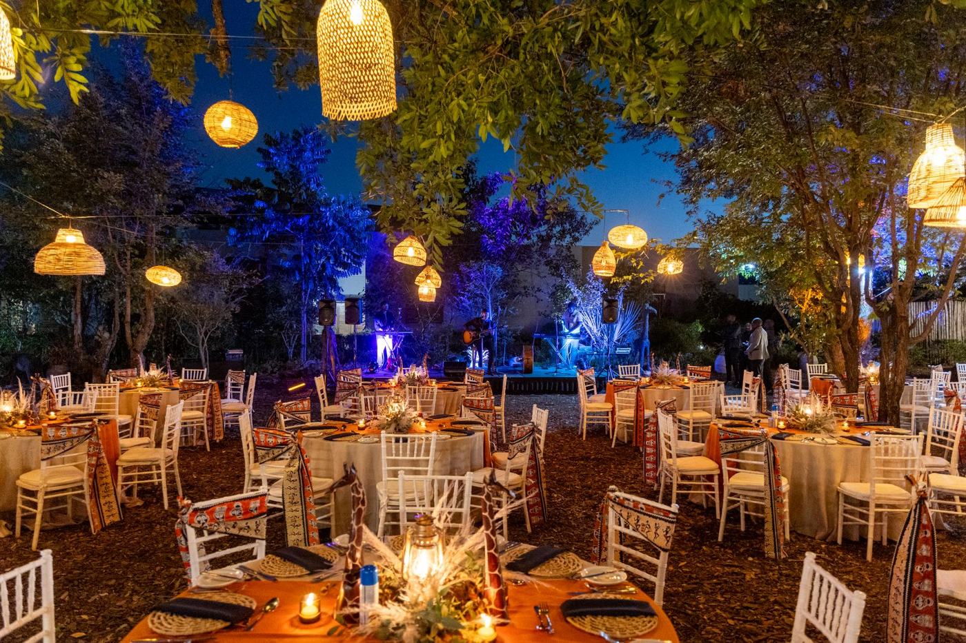 Welcome dinner in Zambia